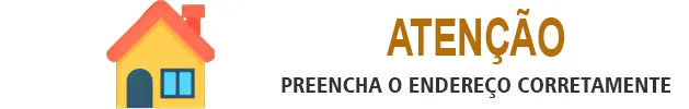 Mantenha sempre a atenção ao prazo de processamento do seu pedido e ao prazo de entrega.