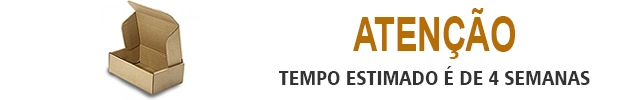 O prazo estimado para a entrega dos pedidos é de 2 a 4 semanas após o despacho. No entanto, fatores adversos, como atrasos na liberação pela Receita Federal, greves dos Correios, condições climáticas desfavoráveis, áreas de risco e feriados nacionais, podem prolongar o prazo de entrega.